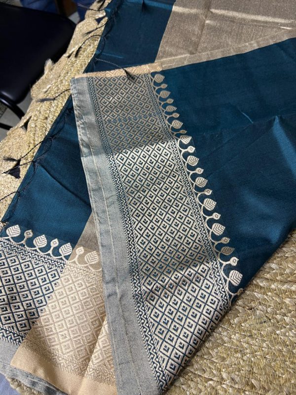 Tangail Half-Silk Saree - Image 3