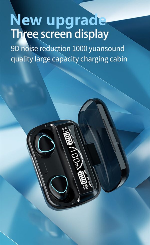 Shapla M10 TWS Headsets Bluetooth Earbuds Wireless Bluetooth Earphones Game Headphones - Image 4