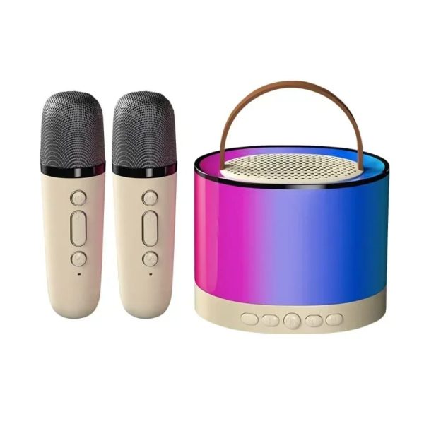 K52 Bluetooth speaker with light with wireless microphone - Image 3