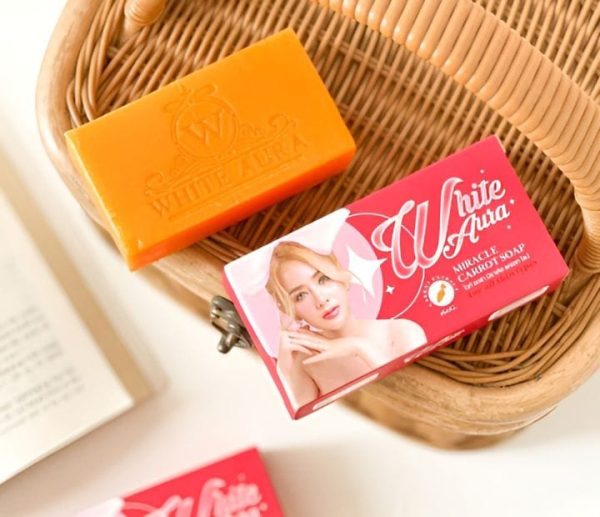 White Aura Miracle Carrot Soap -160g (Original)