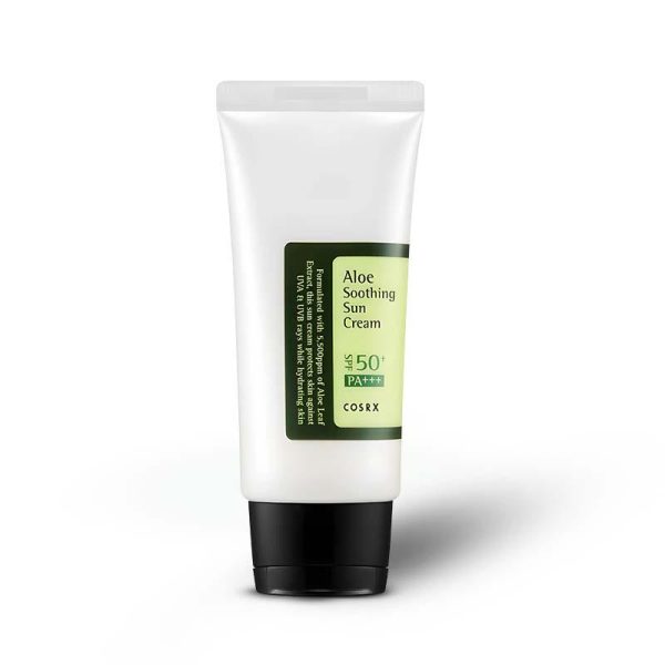 COSRX Aloe Soothing Sun Cream SPF50+ PA+++ 50ml - Image 4