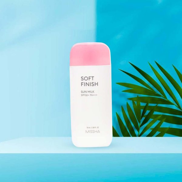 Missha All Around Safe Block Soft Finish Sun Milk SPF50+ Or PA+++(70ml)