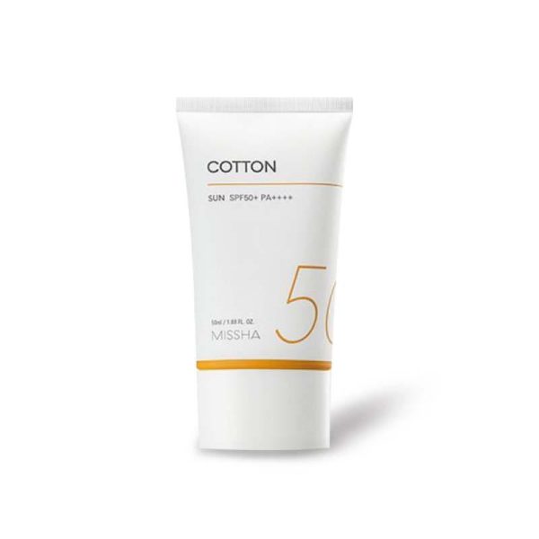 Missha All Around Safe Block Cotton Sun SPF50+ PA++++ - Image 4