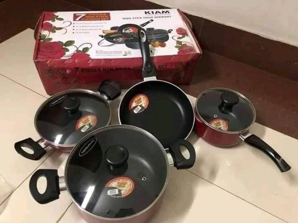Kiam Non Stick 7 Pcs Cookware Set - Image 2