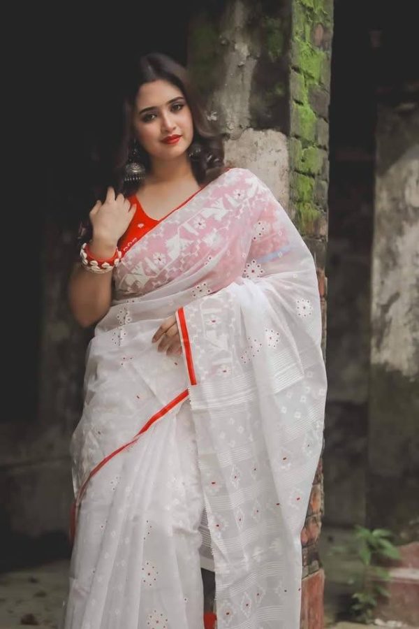 Half silk saree