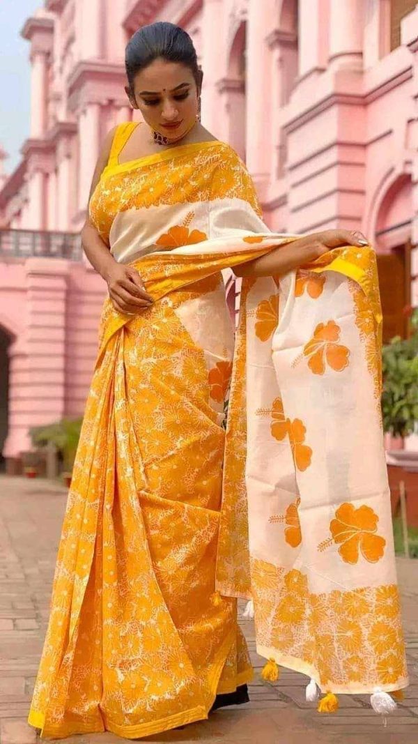 Joba Hlaf Silk Saree