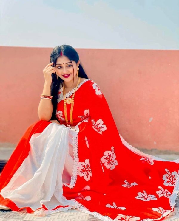 Half Silk Saree