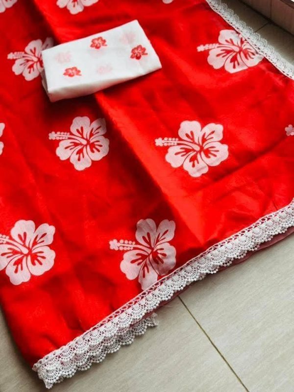 Half Silk Saree - Image 2