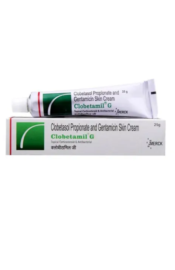 Clobetasol Propionate and Gentamicin Skin Cream(25g) - Image 2